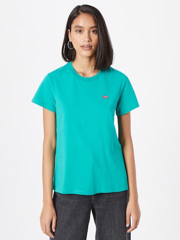 LEVI'S ® Shirt 'Perfect Tee' in Grün: predná strana