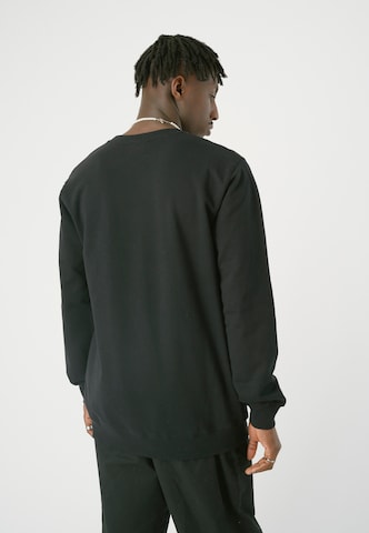 Cleptomanicx Sweatshirt 'Embro Gull' in Black