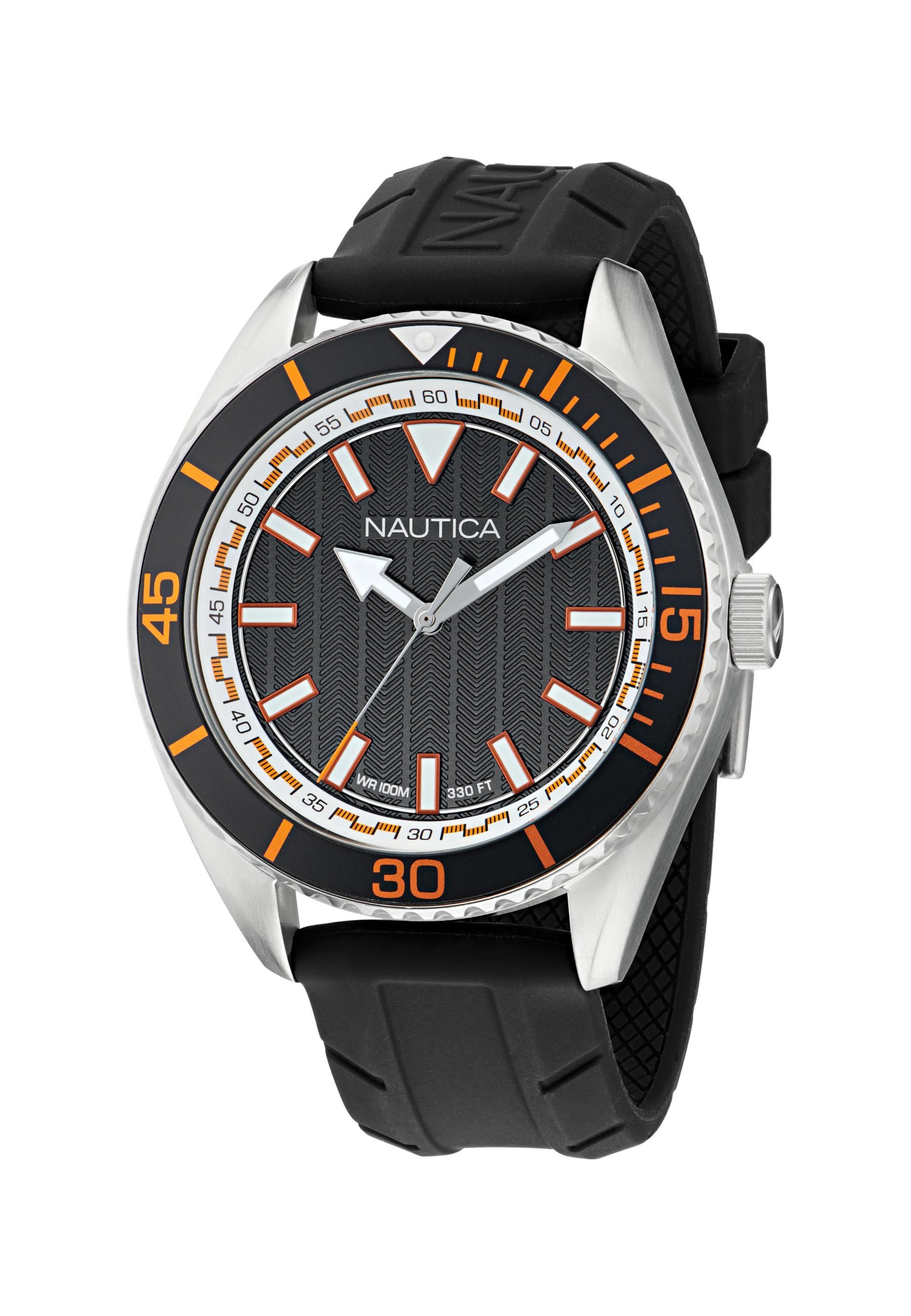 Montre à affichage analogique 'NCT WINDWARD' NAUTICA en noir : devant