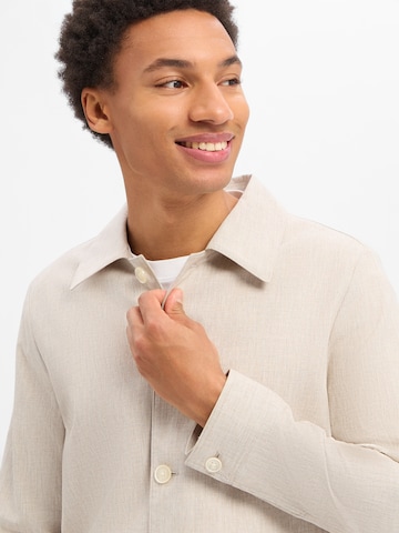 Finshley & Harding London Comfort fit Colbert 'Logan' in Beige