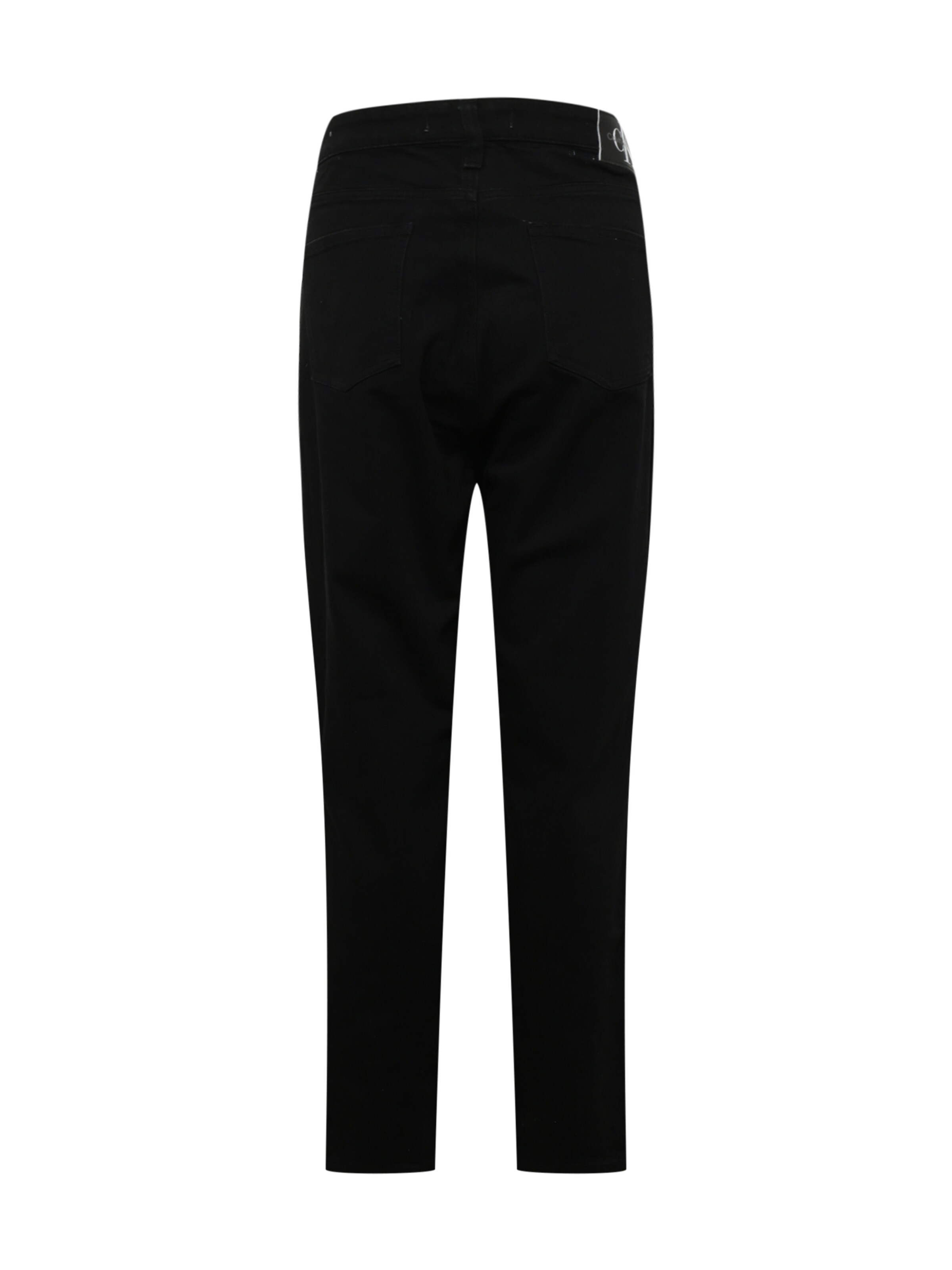 Calvin Klein Jeans Curve Loosefit Jeans in Schwarz