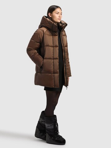 khujo Winterjacke 'Suda' in Braun