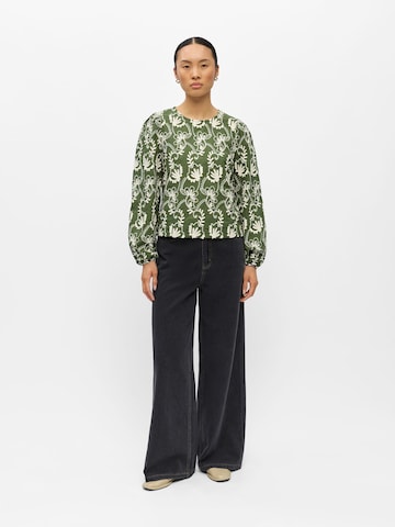 Camicia da donna 'OBJMya' di OBJECT in verde