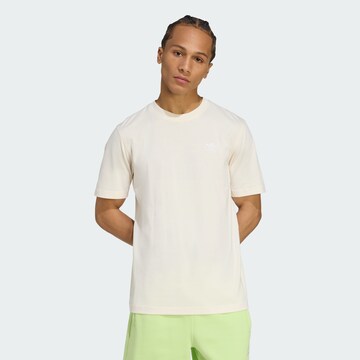 ADIDAS ORIGINALS Футболка 'Trefoil Essentials' в Белый: спереди