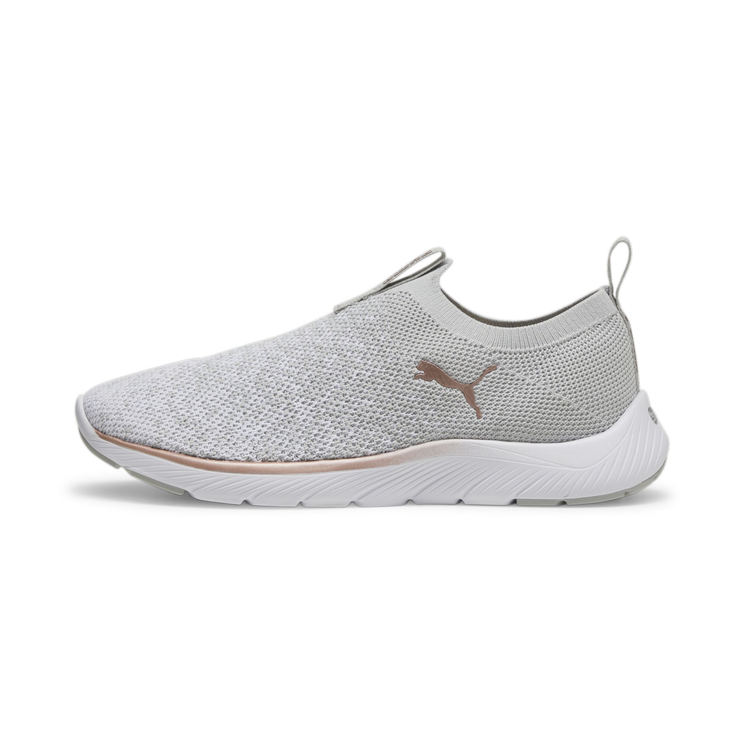PUMA Slip-on 'Softride Premier' in Grijs: voorkant