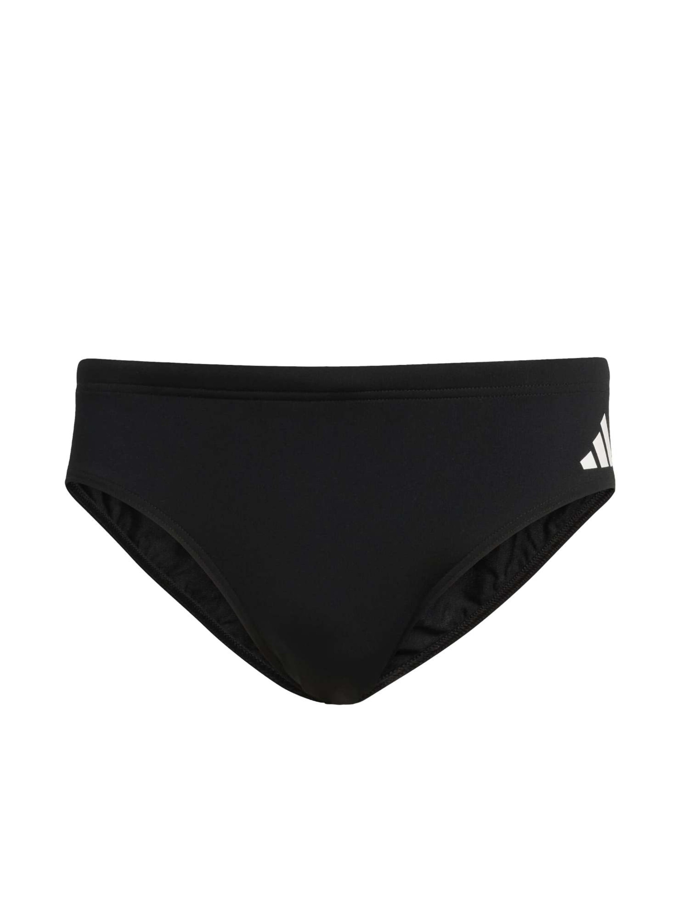 ADIDAS PERFORMANCE Athletic Swim Trunks 'TEAM' in Black: front