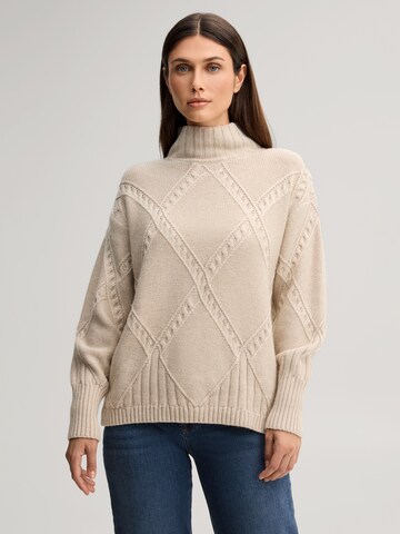 JOOP! Sweater in Beige: front
