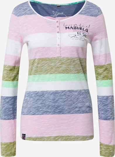 Soccx Tričko - námořnická modř / olivová / mátová / pink / bílá, Produkt