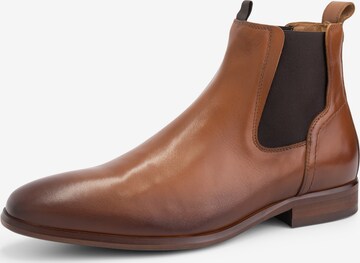 DenBroeck Chelsea boots 'Stone St.' in Beige: voorkant