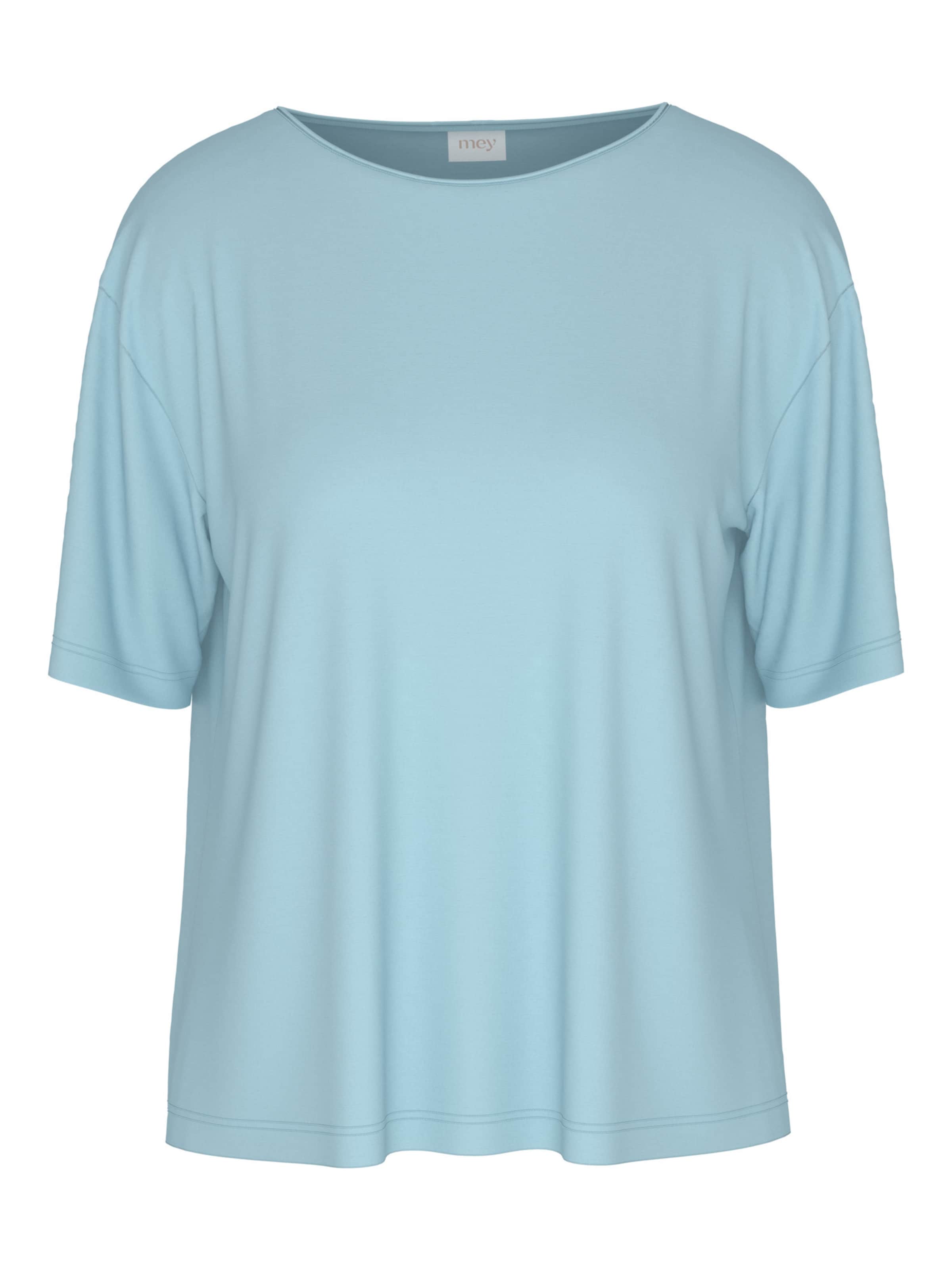 Chemise de nuit 'Pure Chic' Mey en bleu : devant