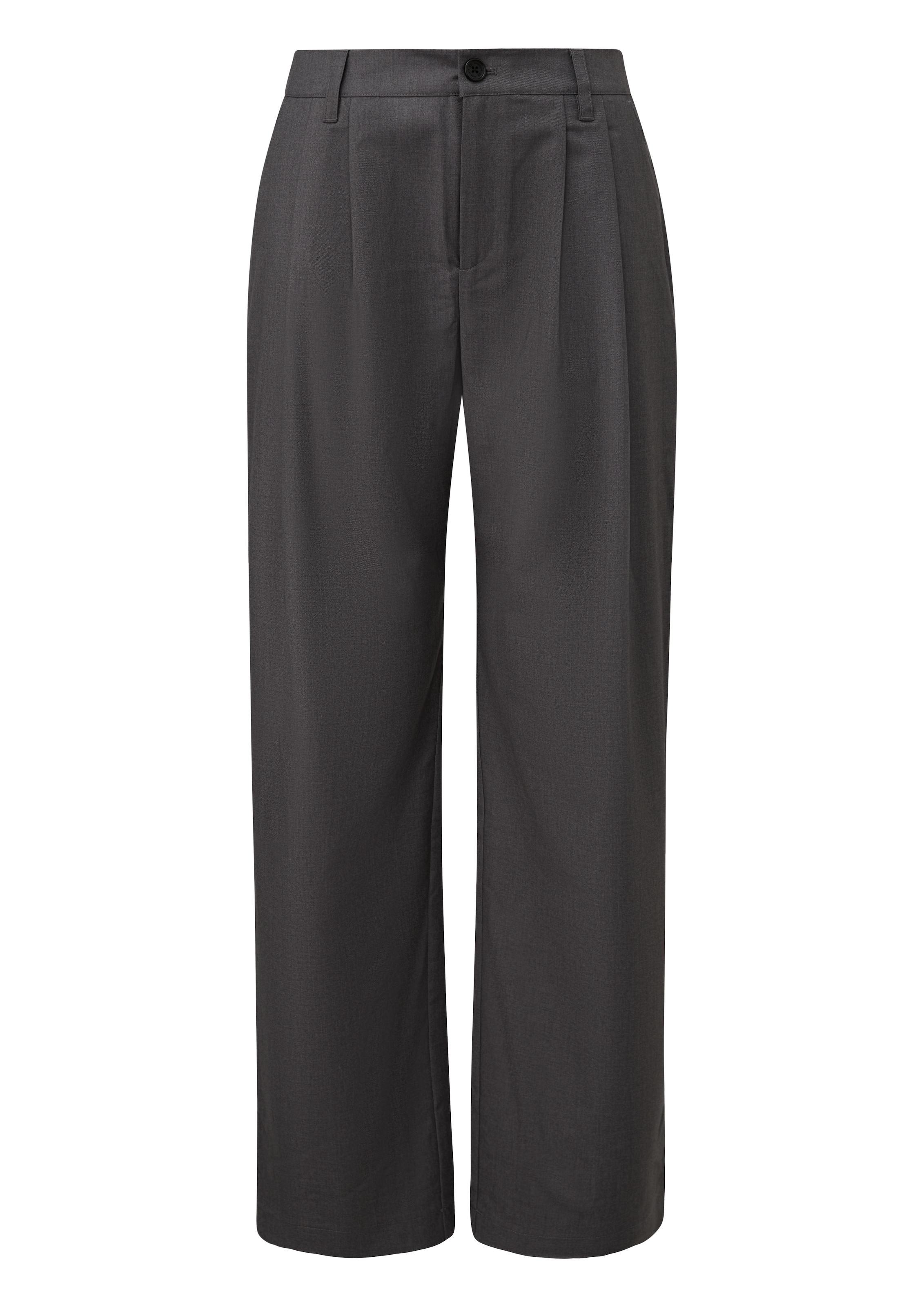 QS Pantalon in de kleur Antraciet, Productweergave