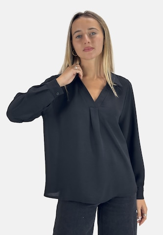Elara Blouse in Zwart