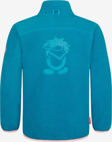 TROLLKIDS Fleece Jacket in Blue: front