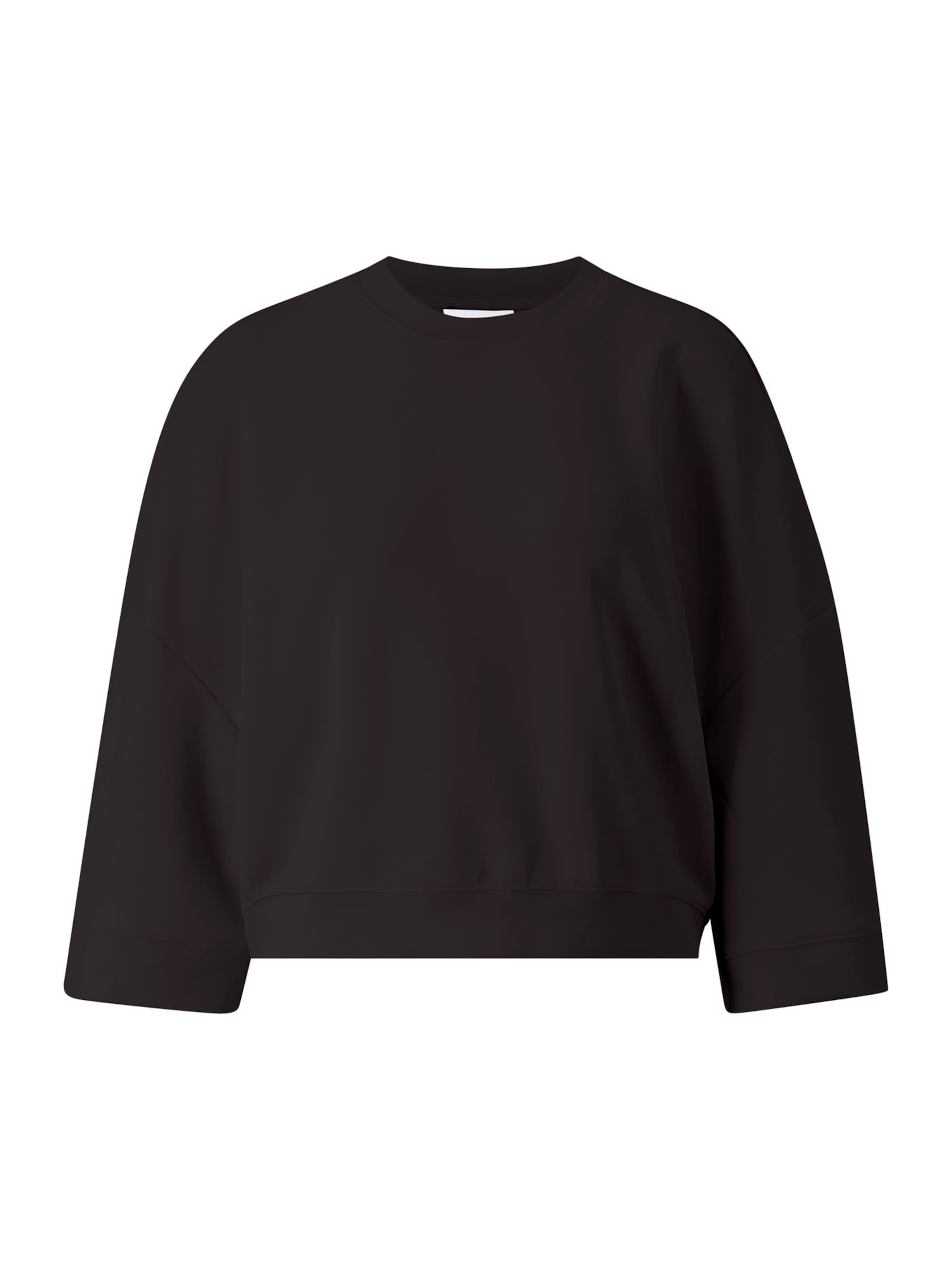 Rich & Royal Sweatshirt in Schwarz: Vorderseite