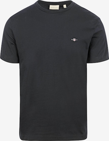 T-Shirt GANT en noir : devant