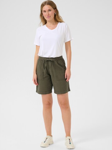 Loosefit Pantaloni 'Naya Liah' di Kaffe in verde