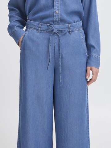 Wide leg Pantaloni 'BYKosmo' di b.young in blu