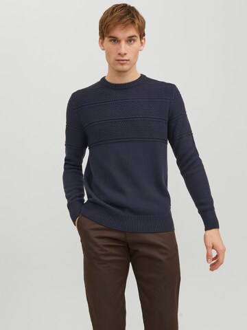 JACK & JONES Pullover 'Jerry' i blå: forside