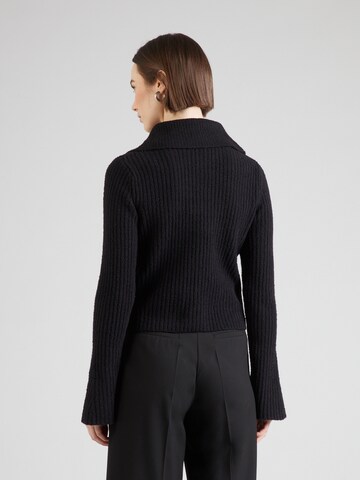 Monki Вязаная кофта в Черный