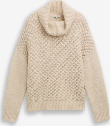 TOM TAILOR Neulepaita värissä beige: etupuoli