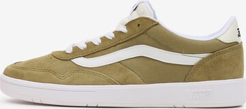 Baskets basses VANS en vert : devant