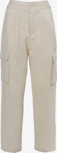 Laisvo stiliaus kelnės iš Influencer, spalva – natūrali balta, Prekių apžvalga