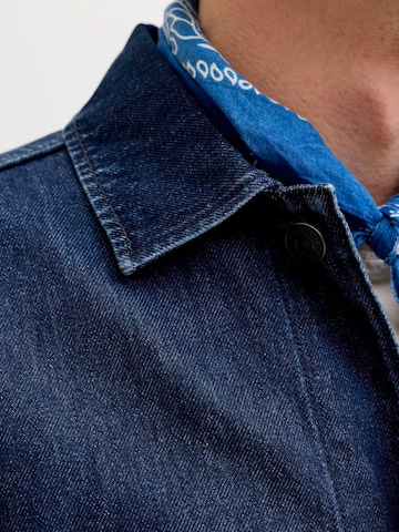 Jack & Jones Plus Jacke 'JPRBLUDERRY' in Blau