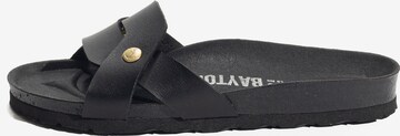 BaytonNatikače s potpeticom 'Klimt' - crna boja: prednji dio