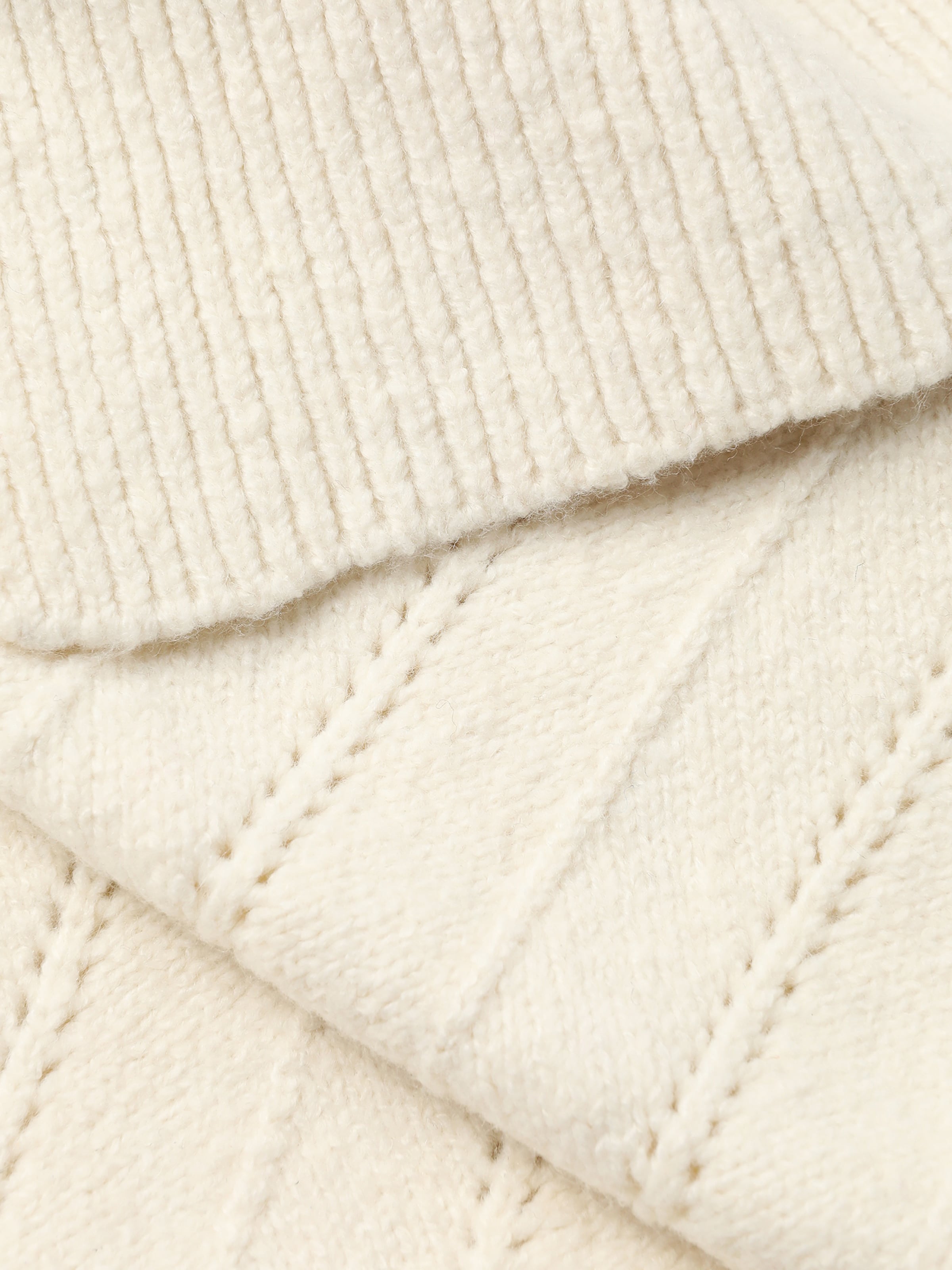 TATUUM Szalik w kolorze biały