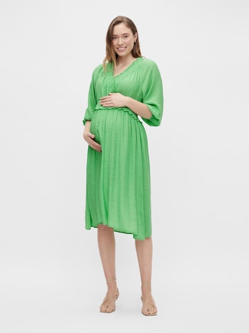 Robe 'Peace' MAMALICIOUS en vert