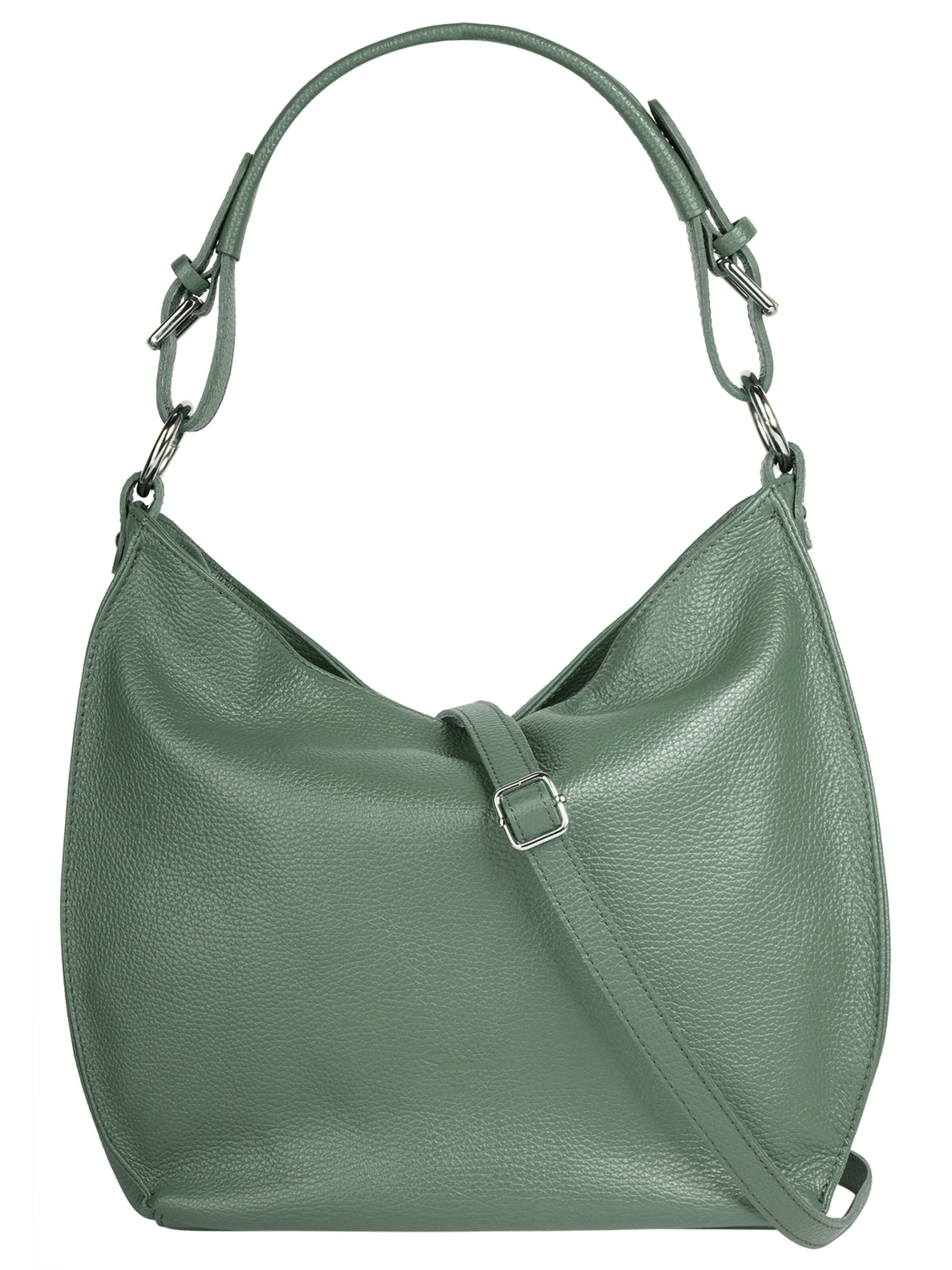 Cabas Samantha Look en vert : devant