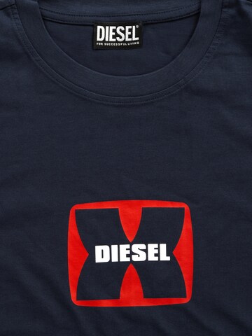 DIESEL Shirt 'T-DIEGOR-K47' in Blauw