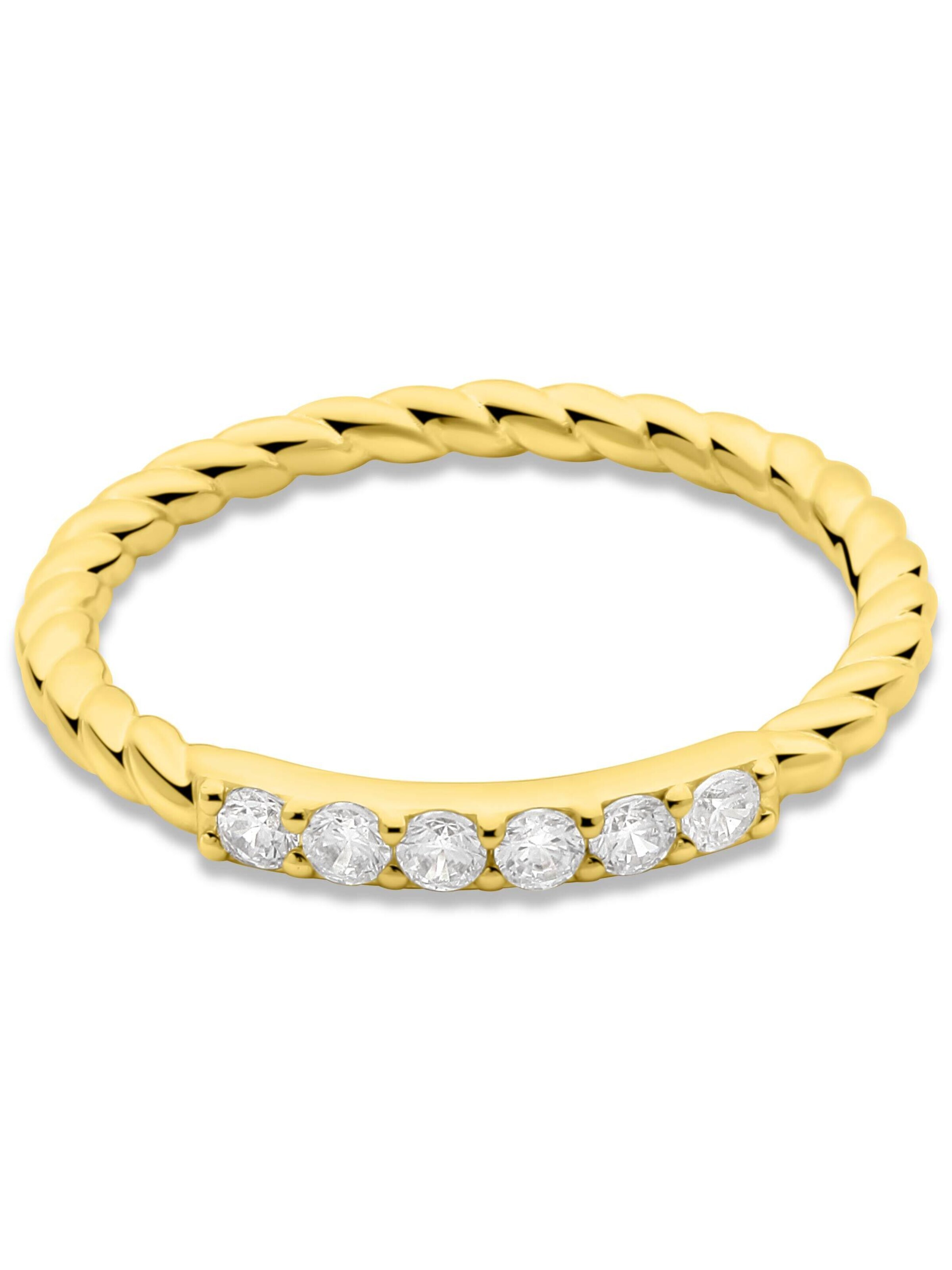 Tony Fein Ring 'Gedreht'‌‌‌‌‌ in Gold