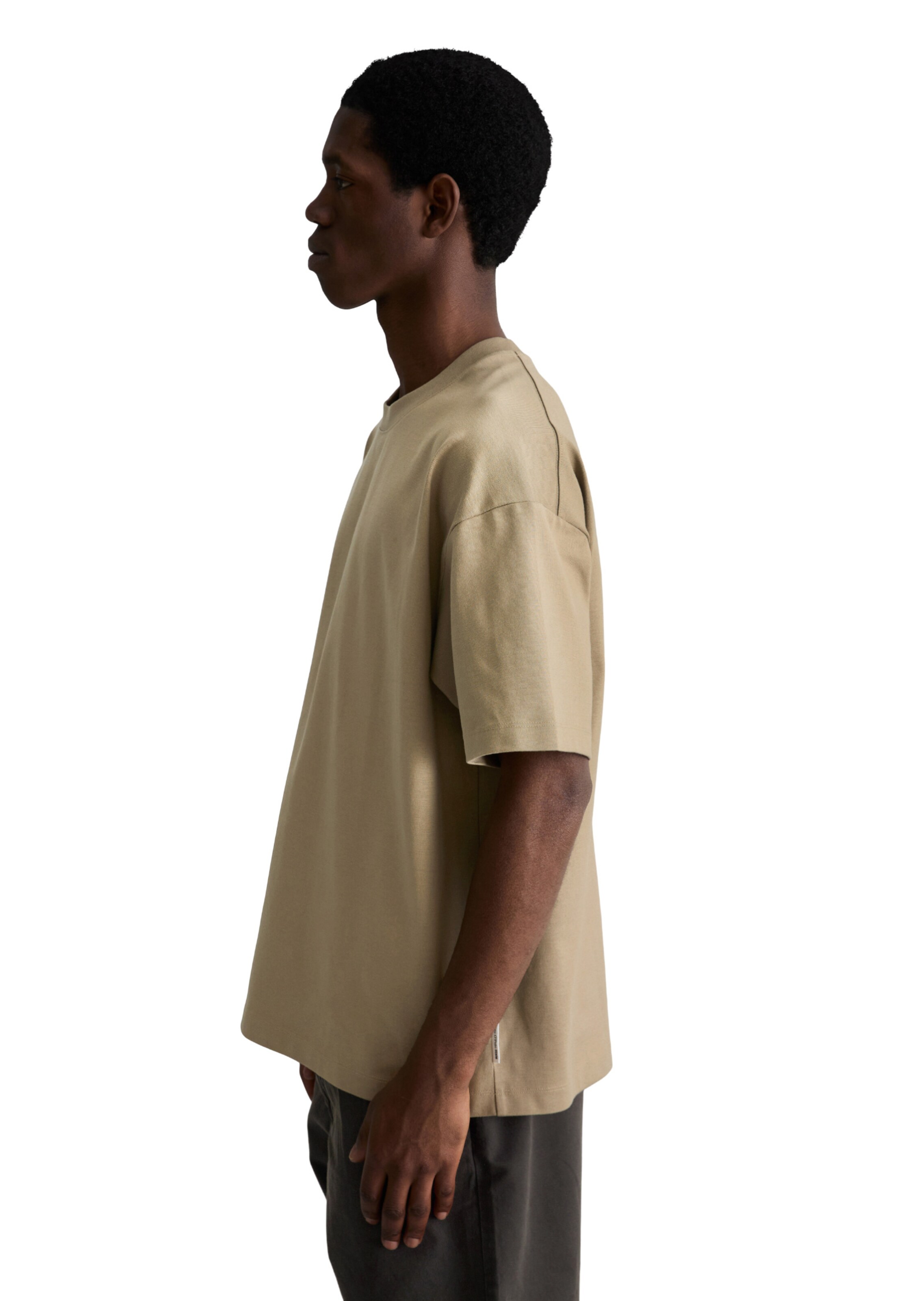 T-Shirt 'DfC' Marc O'Polo DENIM en marron