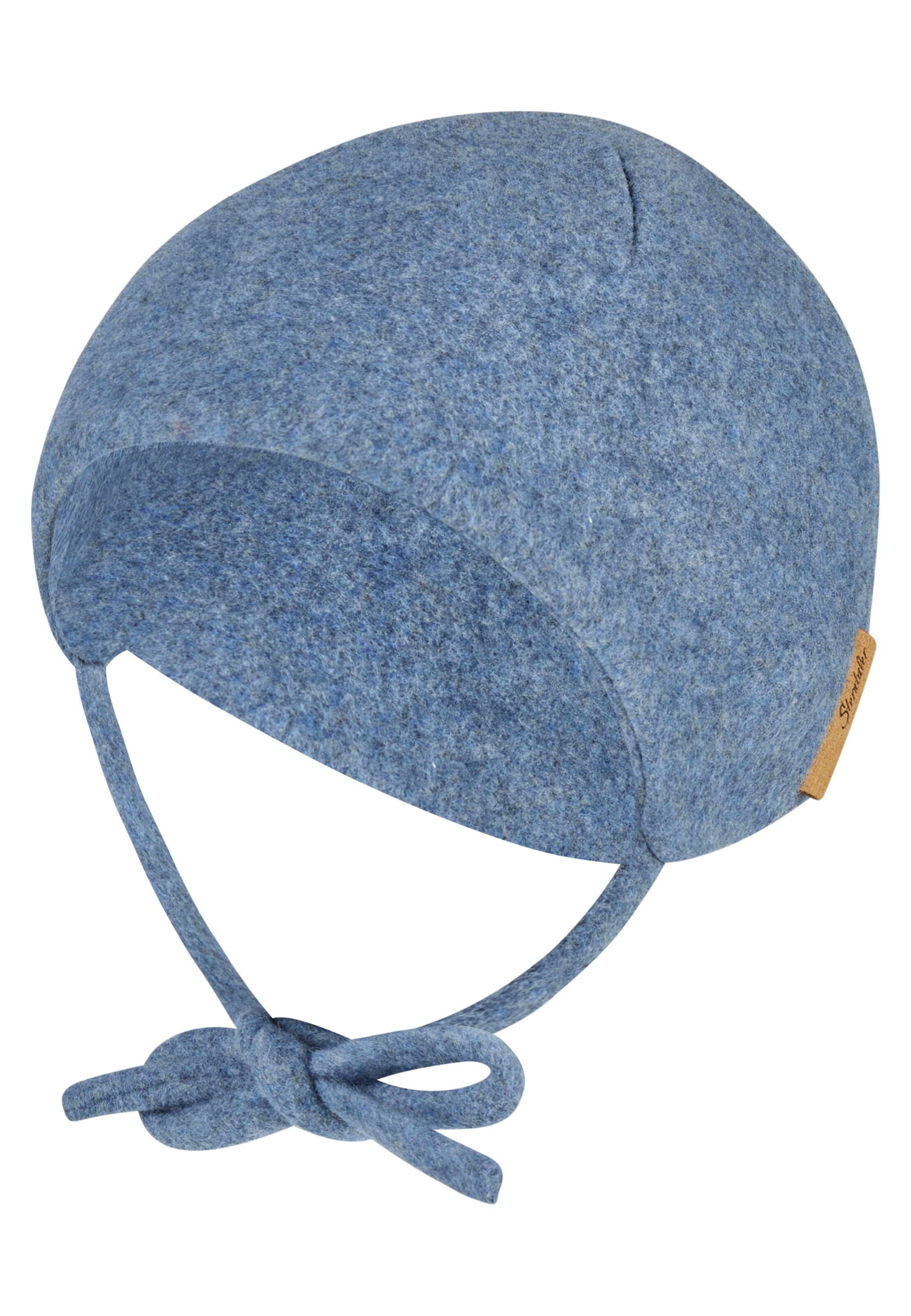 STERNTALER Beanie in Blue: front
