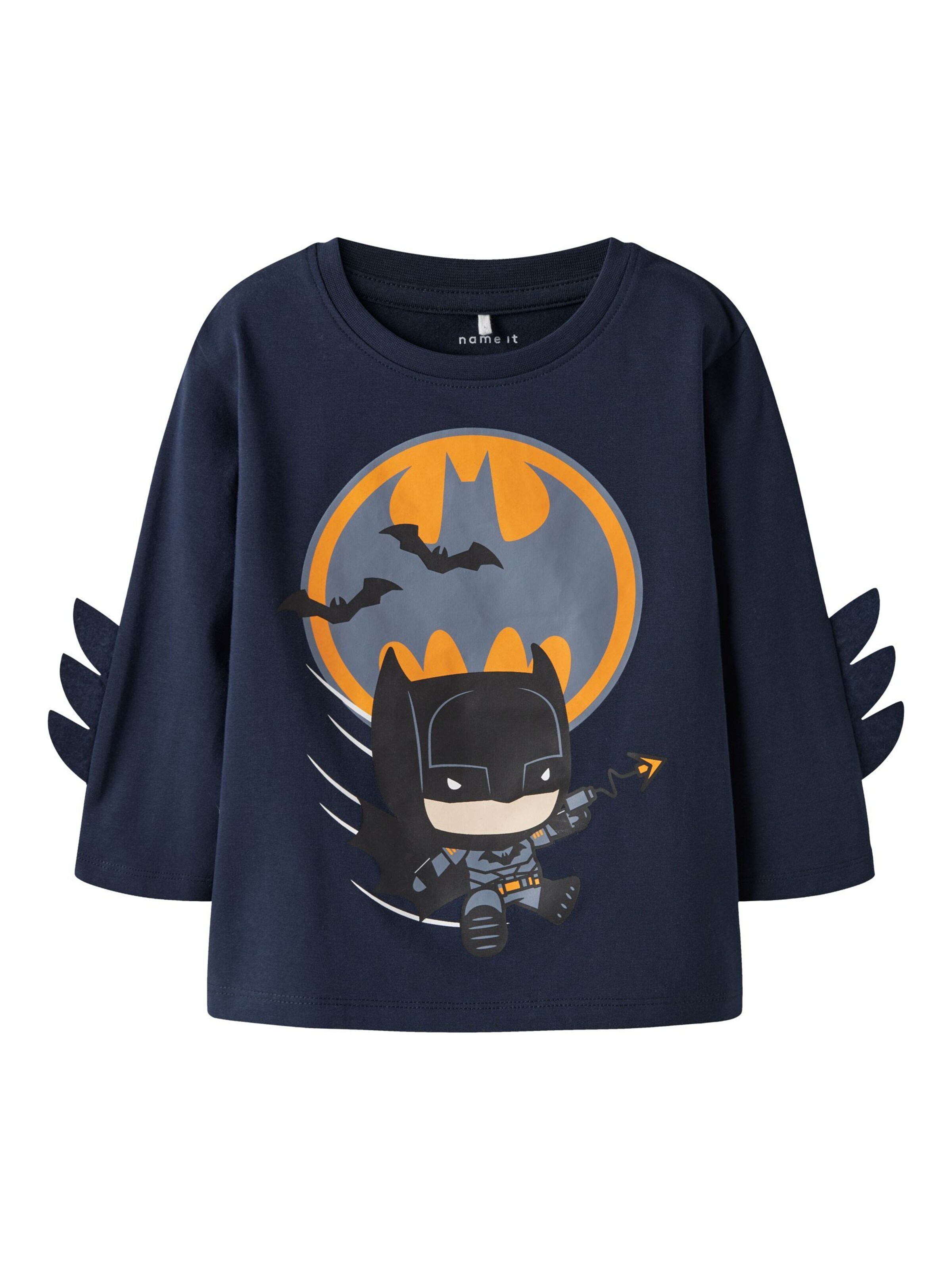 Maglietta 'NMMOlej Batman' di NAME IT in blu: frontale