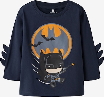NAME IT Shirt 'NMMOlej Batman' in Blue: front