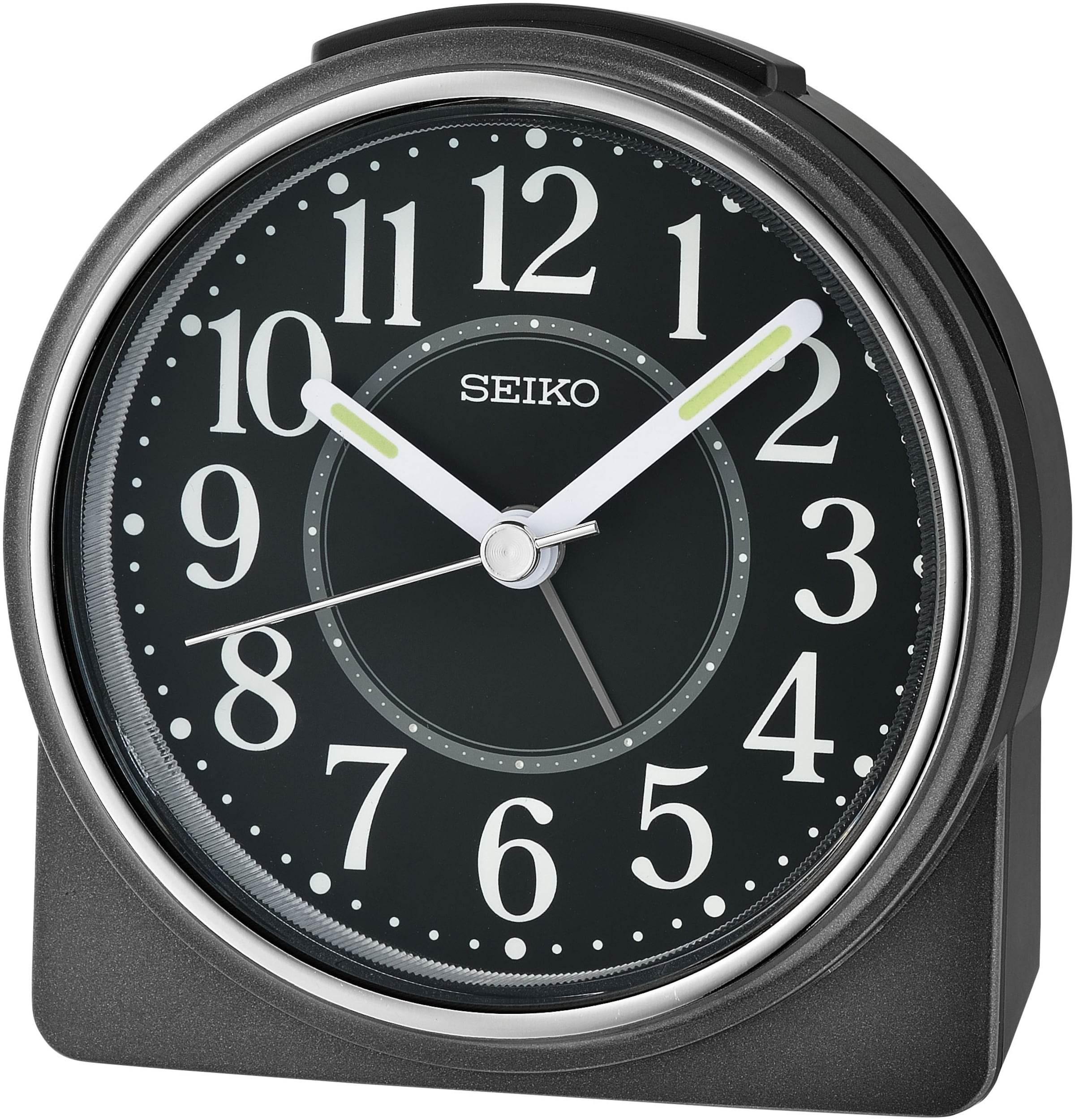 SEIKO Uhr in Schwarz: Vorderseite