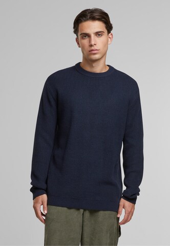 Urban Classics Sweter w kolorze niebieski: przód