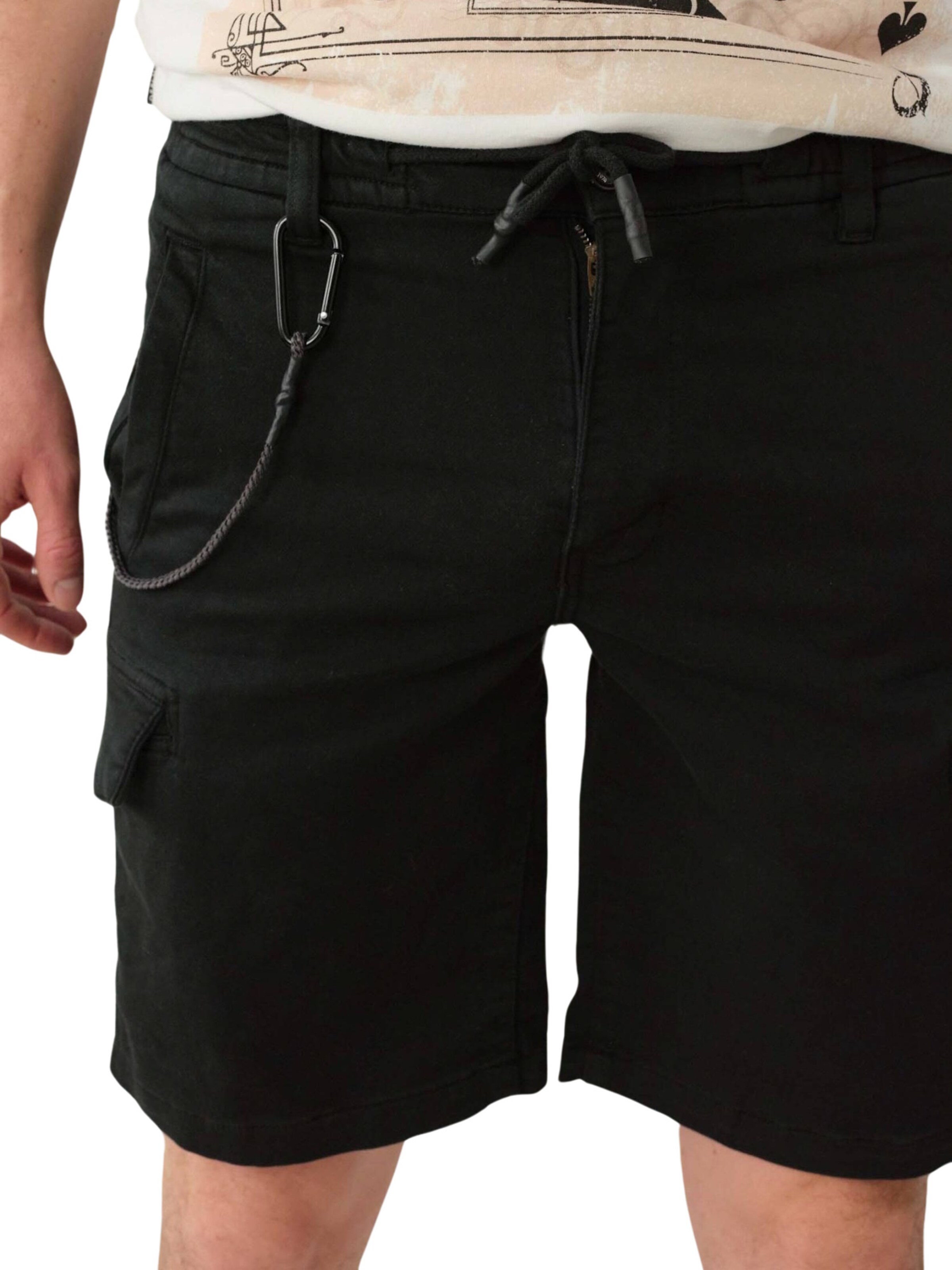 Deeluxe Regular Trousers 'Cemi' in Black