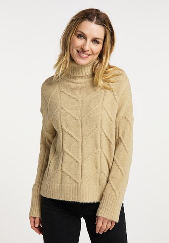 usha FESTIVAL Pullover in Beige: predná strana