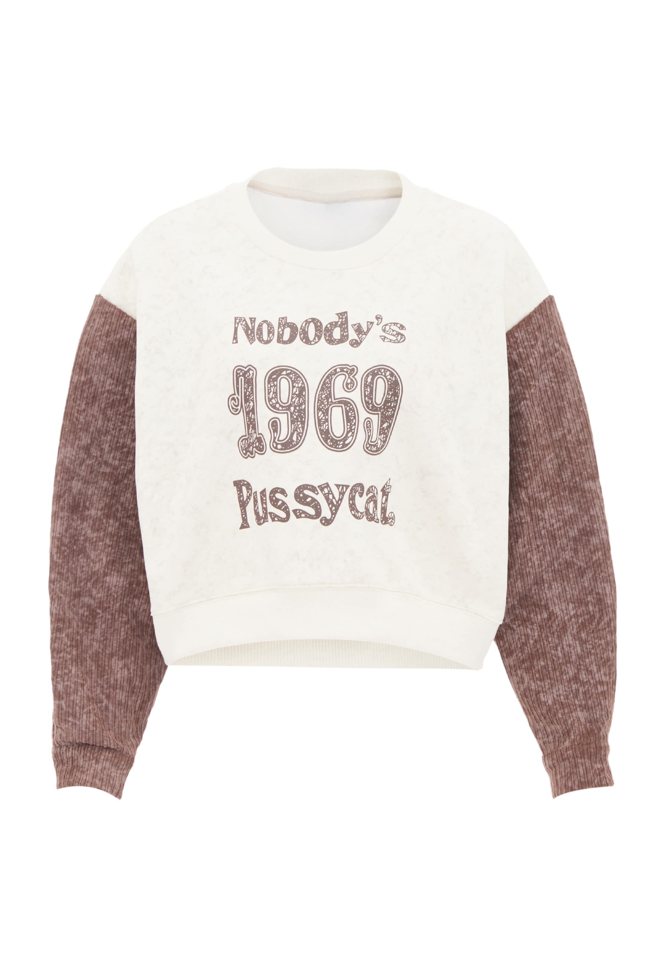 HOMEBASE Mikina - Biela: predná strana