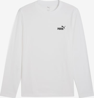 PUMA Shirt 'Essentials' in Wit: voorkant