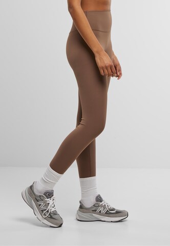 Urban Classics Skinny Leggingsit värissä ruskea
