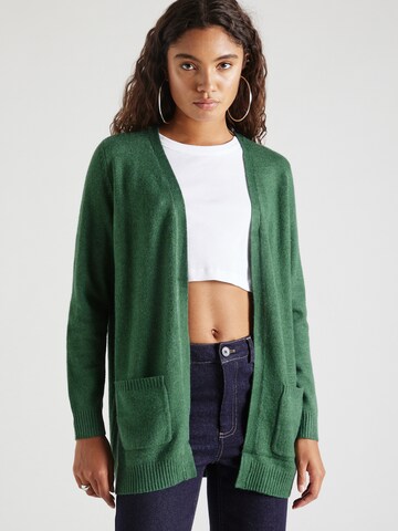 ONLY Strickjacke 'LESLY' in Grün: Vorderseite