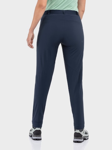 Schöffel Regular Outdoor trousers in Blue