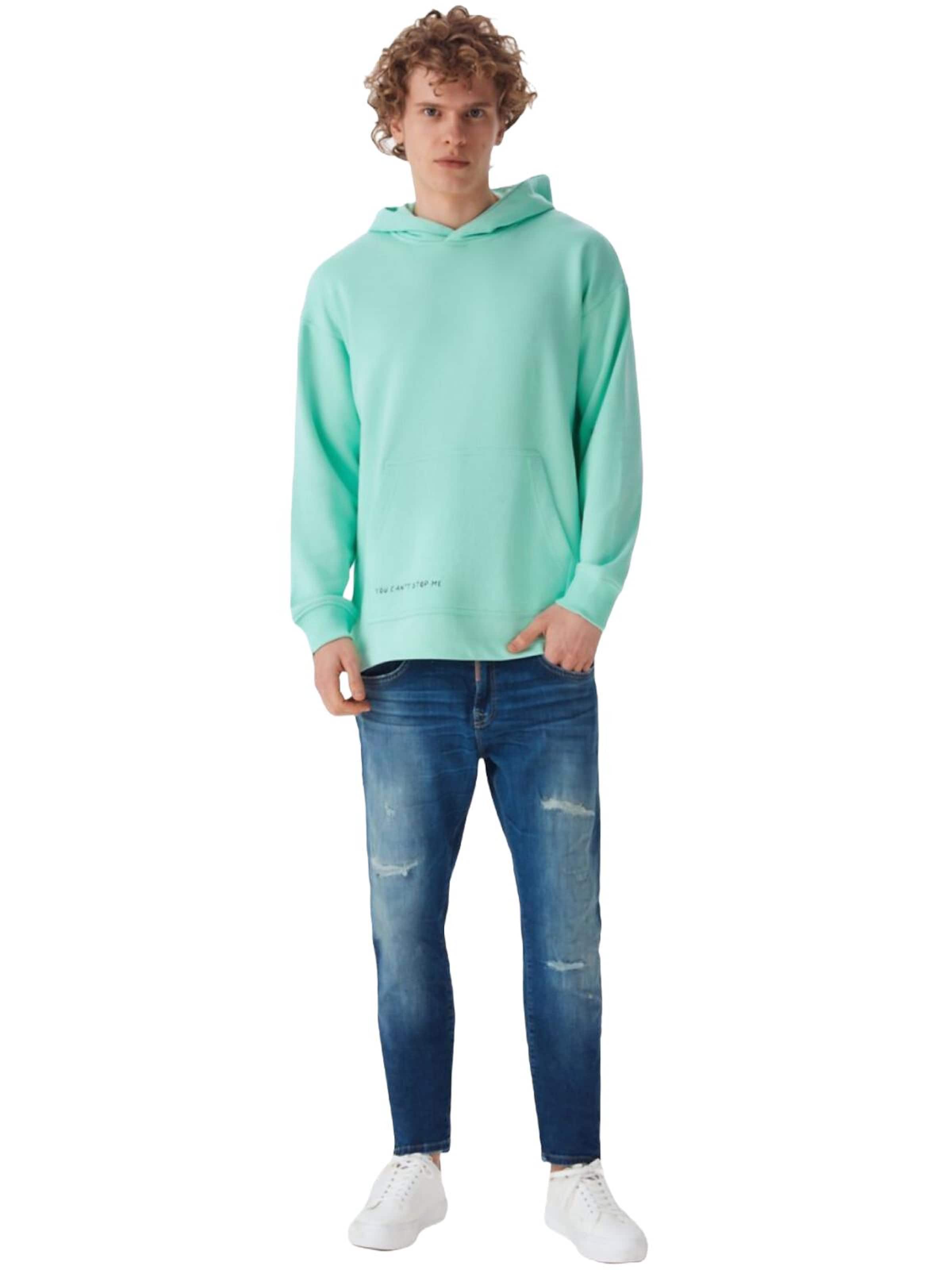 LTB Jeans - Sudadera 'Herren' en verde: frente