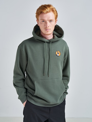 ABOUT YOU x Swalina&Linus Sweatshirt 'Elia' in Green