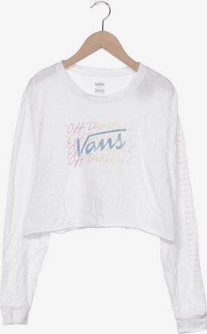 VANS Top & Shirt in S in White: front