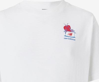 new balance Majica u mornarsko plava / kraljevsko plava / svijetlocrvena / bijela, Pregled proizvoda